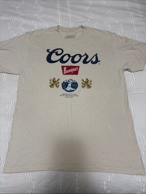 Women’s Coors Graphic Tee - Beige-size Med